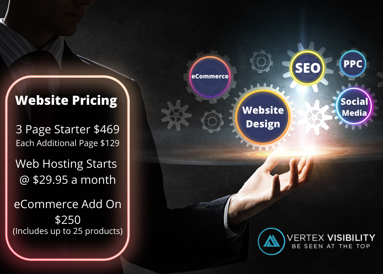 Website design pricing